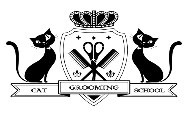 Cat Grooming School logo